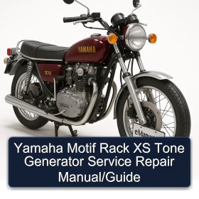 Yamaha Motif Rack XS Tone Generator Service Repair Manual/Guide