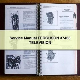 Service Repair Manual FERGUSON 37463 TELEVISION