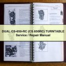 DUAL CS-650-RC (CS 650RC) TURNTABLE Service/Repair Manual