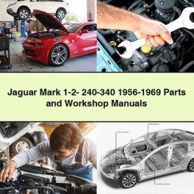 Jaguar Mark 1-2- 240-340 1956-1969 Parts and Workshop Manuals