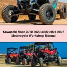 Kawasaki Mule 3010 3020 3000 2001-2007 Motorcycle Workshop Manual