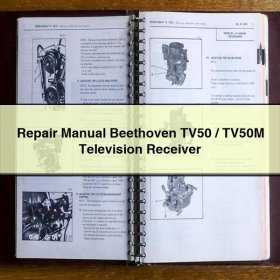 Repair Manual Beethoven TV50/TV50M Television Receiver
