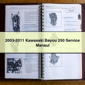 2003-2011 Kawasaki Bayou 250 Service Manaul