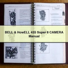 BELL & HowELL 435 Super 8 CAMERA Manual
