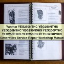 Yanmar YEG250NTHC YEG250NTHS YEG250NSHC YEG250NSHS YEG250PTHC YEG250PTHS YEG250PSHC YEG250PSHS Generators Service Repair Workshop Manual