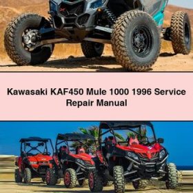 Kawasaki KAF450 Mule 1000 1996 Service Repair Manual
