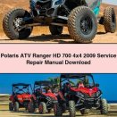 Polaris ATV Ranger HD 700 4x4 2009 Service Repair Manual