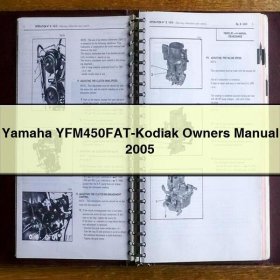 Yamaha YFM450FAT-Kodiak Owners Manual 2005
