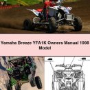 Yamaha Breeze YFA1K Owners Manual 1998 Model
