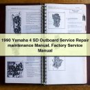 1990 Yamaha 4 SD Outboard Service Repair maintenance Manual. Factory Service Manual