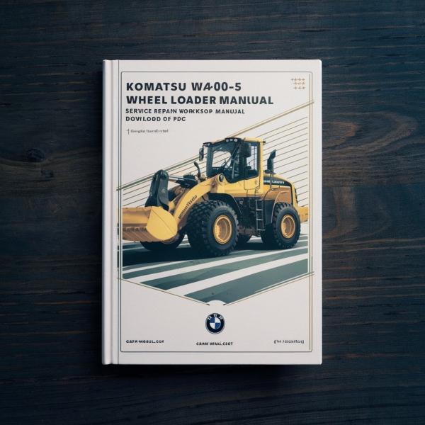 Komatsu WA400-5 Wheel Loader Service Repair Workshop Manual (SN: 70001 and up)