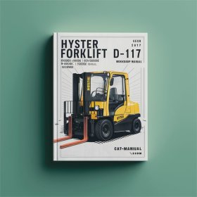 Hyster Gabelstapler Typ D117: Werkstatt Handbuch