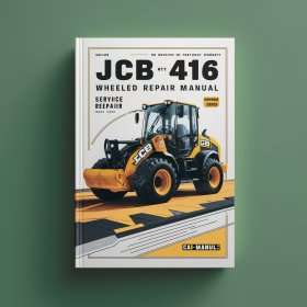 JCB 411 416 Wheeled Loader Service Repair Manual