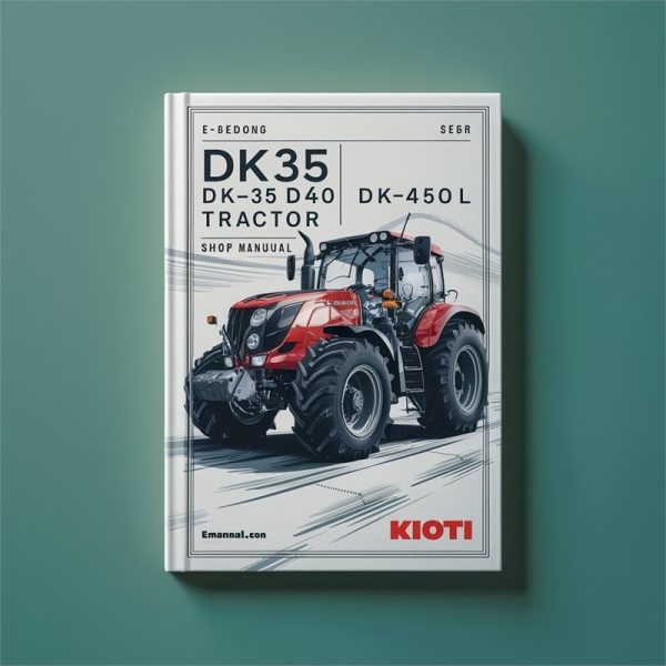 Kioti Daedong DK35 DK40 DK450L Traktor Werkstatt-Handbuch