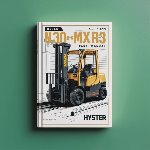 Ersatzteilhandbuch für Hyster N30XMXDR3, N45XMXR3 (B264) Elektro-Hochhubwagen