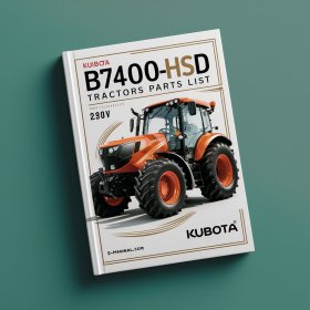 Kubota B7400HSD Tractors Parts List