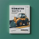 Komatsu WA470-3 Wheel Loader Service Repair Workshop Manual