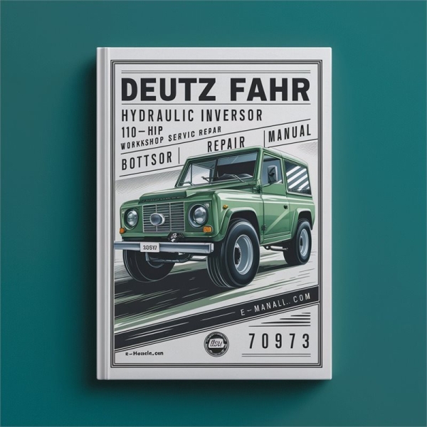Deutz Fahr Hydraulik-Wendegetriebe 110-130 PS Werkstatt-Service-Handbuch