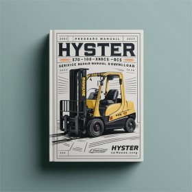 Hyster Gabelstapler S70-100XM, S80-100XMBCS, S120XMS, S100XM-PRS: Service- und Ersatzteilhandbuch (F004)