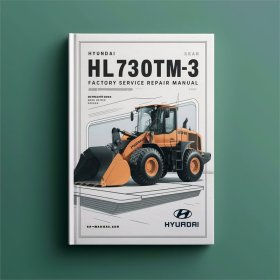 Hyundai HL730TM-3 Wheel Loader Factory Service Repair Manual