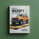 Komatsu WA800-1 and WA800-2 shop Manual