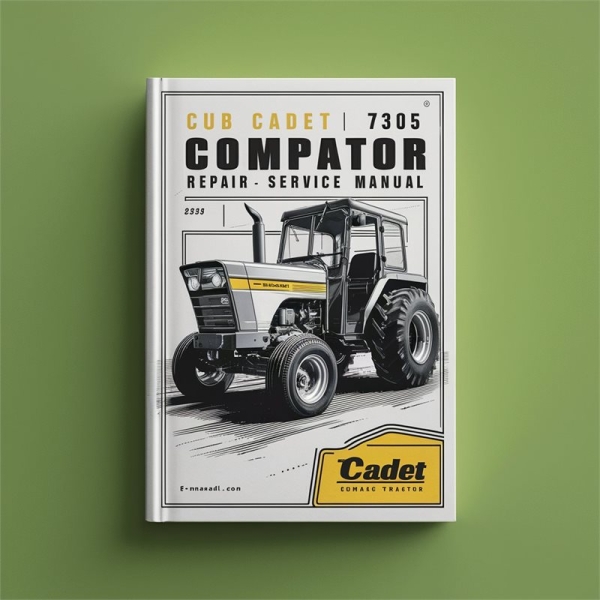 Reparaturanleitung für Cub Cadet 7305 Kompakt-Traktor