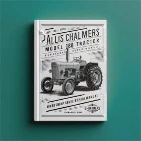 Werkstatthandbuch für Allis Chalmers Traktor Modell 180