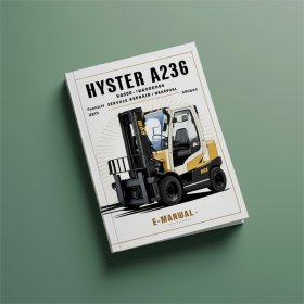 Hyster A236 (H400HD/H400HDS/H450HD/H450HDS) Gabelstapler - Werkstatt Handbuch