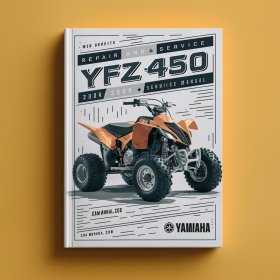 Yamaha YFZ450 Repair and Service Manual 2004-2009 YFZ 450