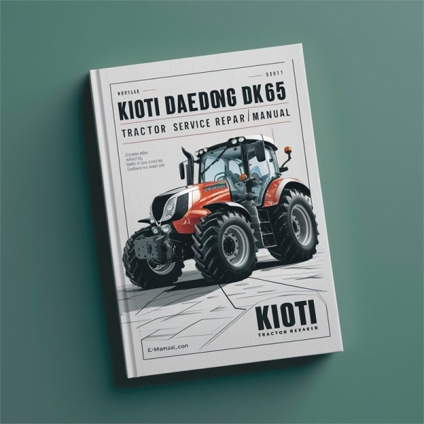 KIOTI DAEDONG DK65 Traktor - Service- und Reparaturhandbuch