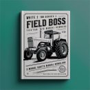 WHITE 2 180 Series 3 Field BOSS Tractor Parts Manual