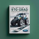 Ford New Holland 970 972 Grain Head Service Parts Catalog