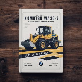 Komatsu WA430-6 Wheel Loader Service Shop Repair Manual