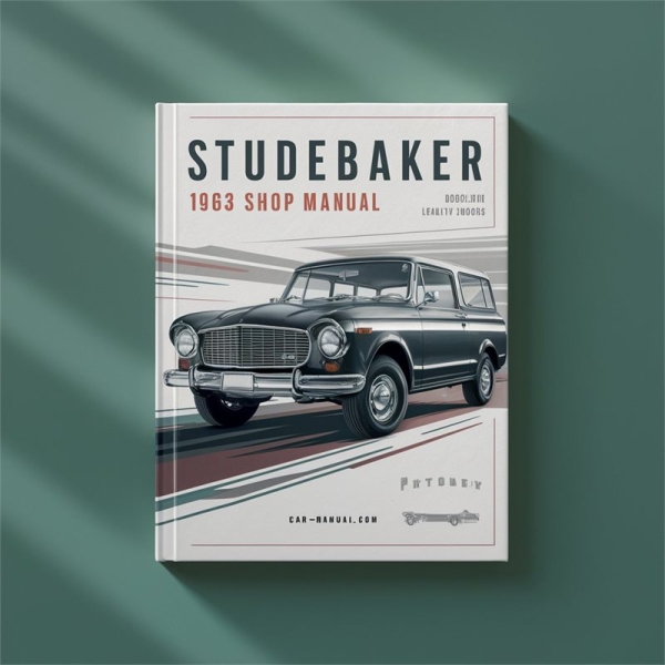 STUDEBAKER 1963 Shop Manual