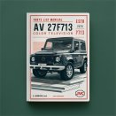Parts List Manual JVC AV 27F703/AV 27F713 Color TELEVISION