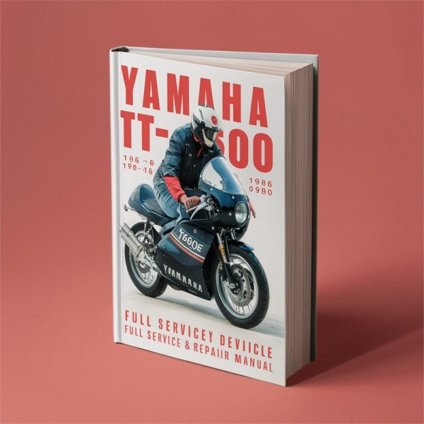Yamaha TT600 Motorcycle 1983-1989 Full Service & Repair Manual
