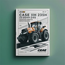 Case IH 235 235H 245 Workshop Repair Service Manual PDF Download