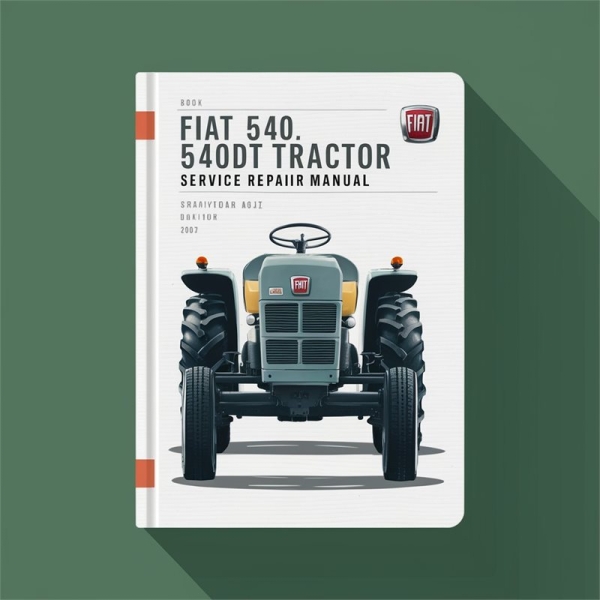 Fiat 540/540DT Traktor: Service- und Reparaturhandbuch