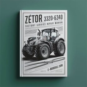 Zetor 3320-6340 Tractor Factory Service Repair Manual
